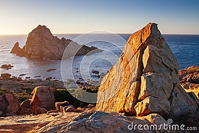 Cape Naturaliste in Australia Stock Photo