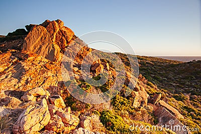 Cape Naturaliste in Australia Stock Photo