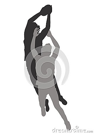 Australian Rules Football Vector Illustration