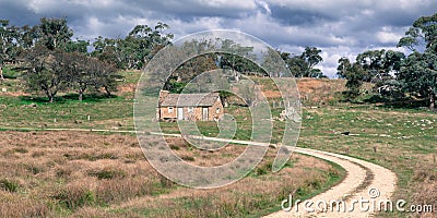 Australian Rural Scene Stock Photo