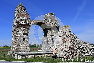 Austria, Ancient Roman Monument Stock Photo