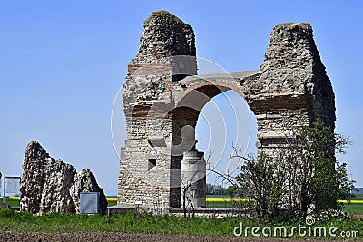 Austria, Ancient Roman Monument Stock Photo