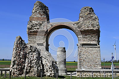 Austria, Ancient Roman Monument Stock Photo