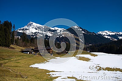 Austria - Kitzbuheler Horn Stock Photo