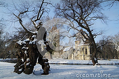 Austria, Pottendorf castle Stock Photo