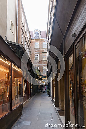 Austria, Vienna: 24, november, 2019 - Walking the streets of Vienna Editorial Stock Photo