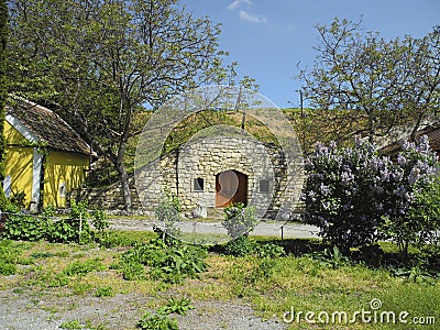 Austria, wine cellar Stock Photo