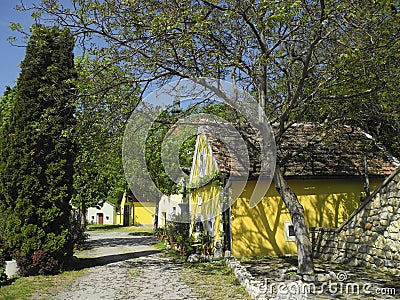 Austria, rural village in Springtime, Stock Photo