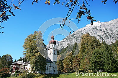 Austrian Landscape Stock Photo