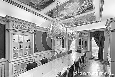 Austrian Room in Cathedral of Learning Editorial Stock Photo