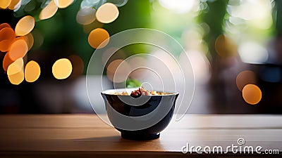 Authentic Thai Soup Delight Stock Photo