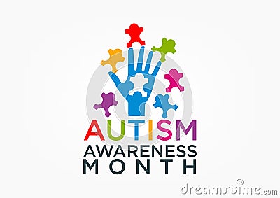 autism awareness Vector Illustration