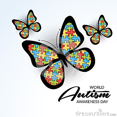 Autism Cartoon Illustration