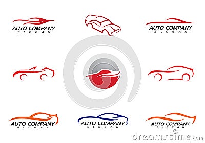 Auto Car Logo Template Vector Illustration
