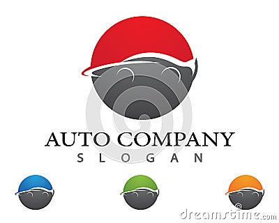 Auto car vector icon Vector Illustration