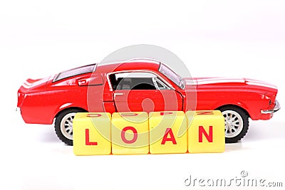 Auto loan Stock Photo