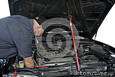 Auto Mechanic Stock Photo