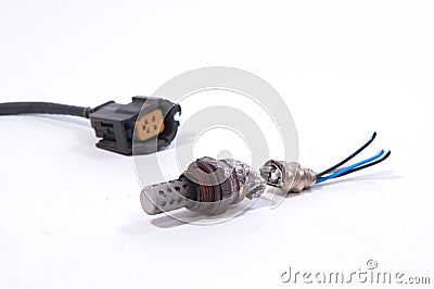 Auto oxygen sensor Stock Photo