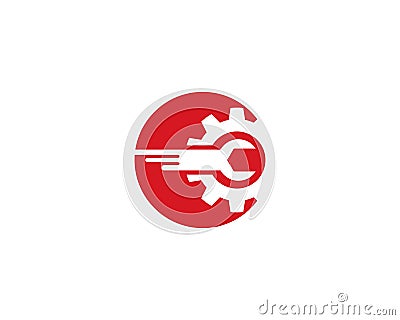 Auto repair logo vector Vector Illustration