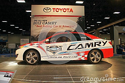 Auto Show Toyota Camry Editorial Stock Photo