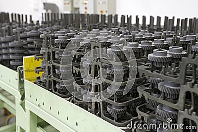 Auto spare parts Stock Photo