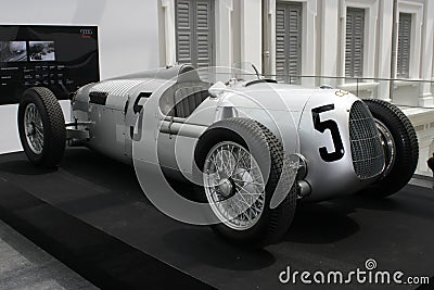 Auto Union Type C Grand Prix Car Editorial Stock Photo