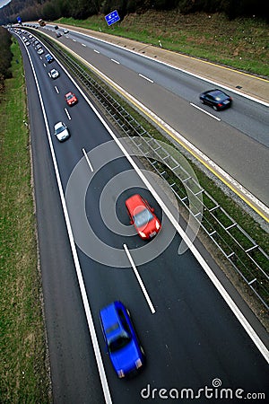 Autobahn Stock Photo