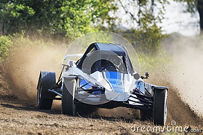 Autocross car off road Stock Photo