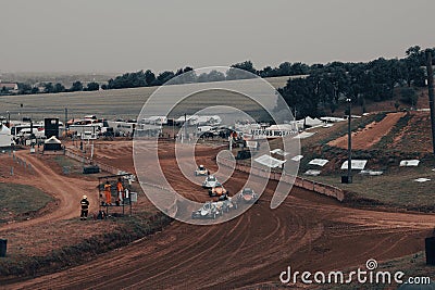 Autocross European Championship 2022 in Czech Republic Stock Photo