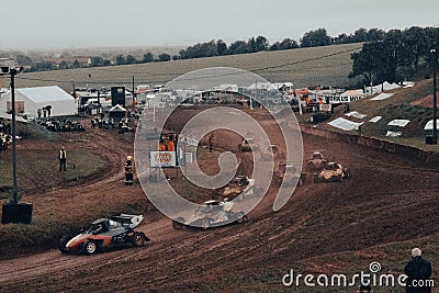 Autocross European Championship 2022 in Czech Republic Editorial Stock Photo