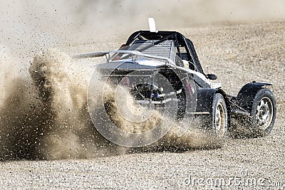 Autocross rally race Stock Photo