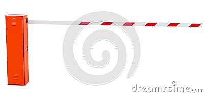 Automatic barrier gates Stock Photo