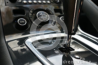 Automatic gearbox Stock Photo