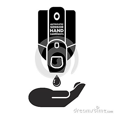 Hand sanitizer gel icon Vector Illustration