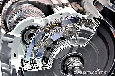 Automatic transmission. Stock Photo