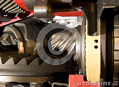 Transmission gears Stock Photo