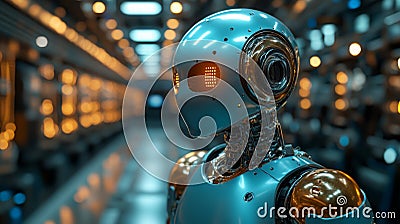 Automating accounts payable and receivable with advanced robotics in finance Stock Photo