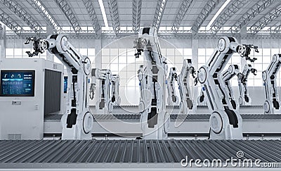 Automation industry concept Stock Photo