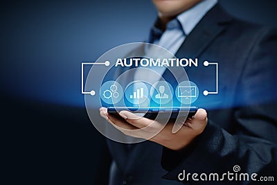 Automation Software Technology Process System Business concept Stock Photo