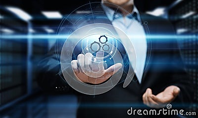 Automation Software Technology Process System Business concept Stock Photo