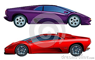 Automobile Vector Illustration