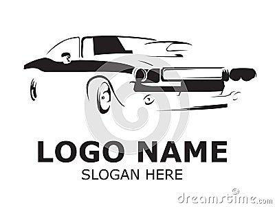 automobile logo vector design Vector Illustration