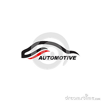Automotive car logo design concept vector template Vector Illustration