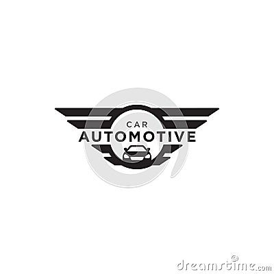 Automotive car logo design Vector Illustration