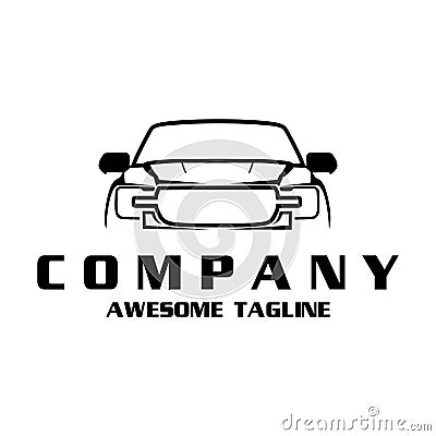 Automotive car logo design vector. Vector Illustration