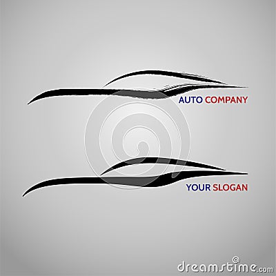 Automotive car speed auto services logo Vector Illustration