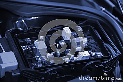 Automotive Circuit Board Editorial Stock Photo