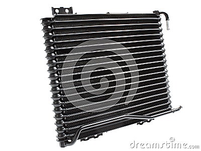 Automotive cooling radiators. Stock Photo