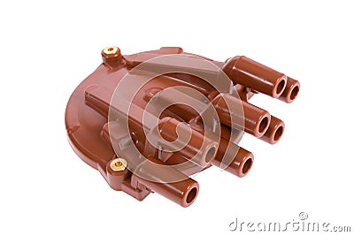 Automotive ignition tune up parts Stock Photo