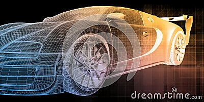 Automotive Industry Stock Photo